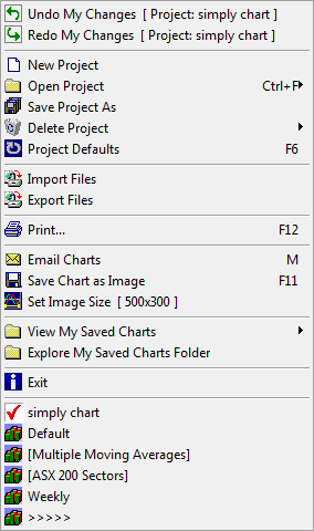 file menu